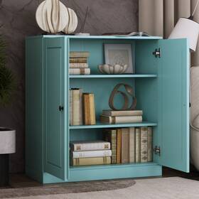 Palace Imports 810176977828 100% Solid Wood 3-shelf Bookcase With Optional Doors By