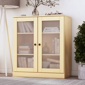 Palace Imports 810176977897 100% Solid Wood 3-shelf Bookcase With Optional Doors By