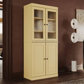 Palace Imports 810176977972 100% Solid Wood 6-shelf Bookcase With Optional Doors By
