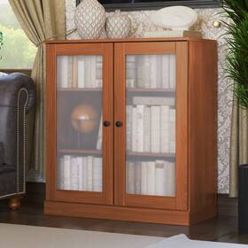 Palace Imports 816217019496 100% Solid Wood 3-shelf Bookcase With Optional Doors By