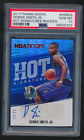 Panini Donruss Dennis Smith Jr Nba Hoops Hot Signatures Rookie Panini Donruss Dennis Smith Jr Nba Hoops Hot Signatures Rookie