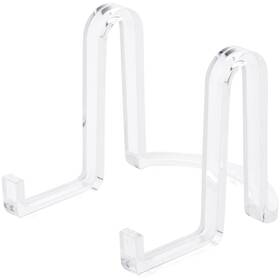 Ad2524 Plymor Clear Acrylic Ribbon-style Display Easel 3.75 Inch H X 3.875 W 5 D 1