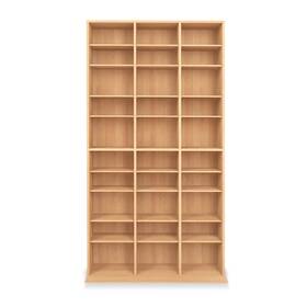 Porch & Den 887178252253 And Mansfield Oskar Media Tower Cabinet Maple Modern Contemporary