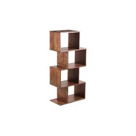 Porter Designs 810073571907 Portola Solid Acacia Wood Tier Bookcase Brown 47 Inch H
