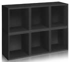 Ps-mcp-6-bk Way Basics Storage Cube Plus In Black Set Of Id Ps-mcp-6-bk Way Basics Storage Cube Plus In Black Set Of Id