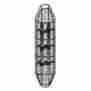 Re1107 Ferno Basket Stretcher 900 Lb 82-1 2 In Black