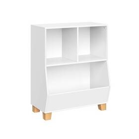 82860429 Riverridge Home 24 Inch Kidsft Catch All Cubby Toy Organizer White -
