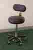 S4500 Insta-just Medical Stool With Back Foot Operated