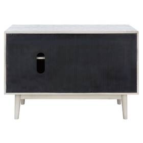 Safavieh 195058196970 Couture Elissa Mid-century 39-inch Storage Tv Media White Wash Modern &
