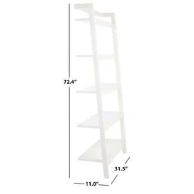 Safavieh 195058260084 Beauregard 5-tier Leaning Etagere Bookcase - 31.5 Inch