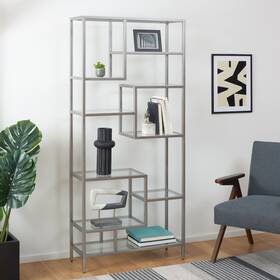 Safavieh 195058377393 Home Collection Ramie 10 Shelf Etagere - 32 Inch W X