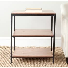 Safavieh 683726228653 Zeke Honey Natural Shelf Unit - 24 Inch X 18.1 28.1 Honey/natural
