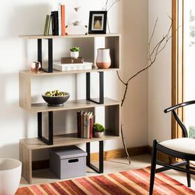 Safavieh 889048428867 Melissa Light Brown/ Black Etagere - 35.4ft X 11.8ft Brown /