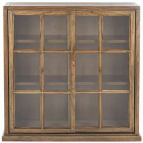 Amh6570b Safavieh Greg 3-tier Bookcase Oak