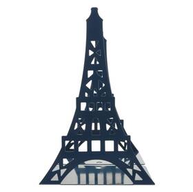 School Supplies 602815565899 Schoolsupplies Tinplate Eiffel Tower Creative Bookshelf Metal Book Blue