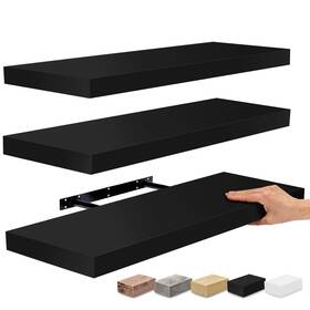 Sorbus 192405377679 Floating Wall Shelves Wood Mounted Decor For