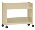 Sr227-07 Sandusky Lee Book Truck Steel Frame Sloped 017567069548