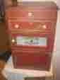 Sterilizer-23 Unbranded Generic Vintage Wood And Glass Medical Cabinet-antiseptic Tall X 13 3 4