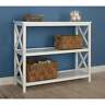 Studio 350 Wood White Shelf Inches Wide High Grey 758647626786