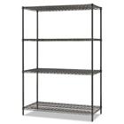 Sw204824ba Alera Wire Shelving Starter Kit 042167923617