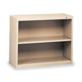 B-30cp Tennsco Welded Steel Bookcase 28in 2 Shelf Putty