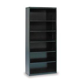 B-78bk Tennsco Bookcase 78 In H Black 1px81