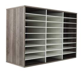 Tqvai-wmh27s-gw Tqvai Literature Organizer Heavy Duty 27 Compartments Countertop Mail Organi