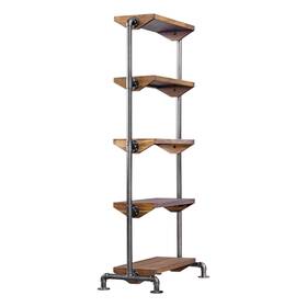 Uttermost 792977254141 Rhordyn Aged Gunmetal Industrial Etagere Brown Transitional Industria