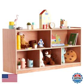Vevor B0d3hlbnt7 Cubby Mobile Tray Storage Cabinet 5-compartment Shelf