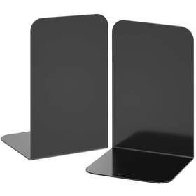 Vfine 746131584889 Bookends 1 Pair Black Metal Book Ends Heavy