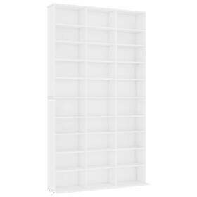 801778 Vidaxl Cd Cabinet With Shelf Storage Engineered Wood Media Living Room