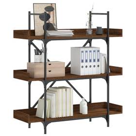 837687 Vidaxl Bookcase Storage Organizer Display Shelf Rack 5-tier Engineered Wood