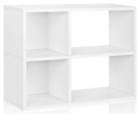Wb-2swrc-we Way Basics Eco Friendly Chelsea Bookcase In White 819767010371