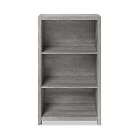 Whalen Furniture 764053541889 Manufacturing Spusfbbkgm Fallbrook Bookcase Three-shelf 28w X