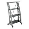 Ws5000b Pitstop Furniture Chicane Bookshelf Black 0689466646252