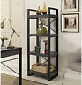 Wtvc185 Middlebrook Designs Angelo Home Tall Bookshelf Tower Charcoal