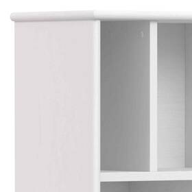 Wyndenhall 055663221743 Tierney Solid Hardwood 64 Inch X 22 Mid White W 14 D