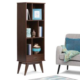 Wyndenhall 840469025141 Tierney Solid Hardwood 64 Inch X 22 Mid Medium Auburn Brown W