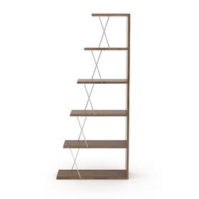 Yjtonwin 966234749422 Modern 5 Tier Ladder Bookshelf Organizers Narrow