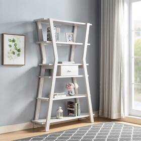 Yjtonwin 996721614582 Bookcase White Oak