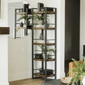 Yosemite Home Decor 845805074739 Austen Small Shelf - 23.6 X 13.8 74.8 Natural