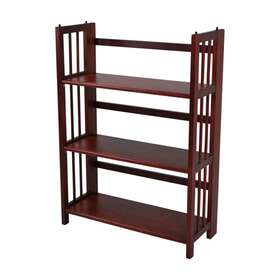 330-29 Yu Shan Sleek Design Versatile Folding Bookcase Stackable 3 Tiers Eco-friendly Materials