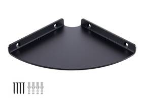 Yj123 Yujiestc 6 Inch Corner Shelf - Heavy Duty 3.0mm Aluminum Alloy Wall Mounted Floating S