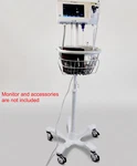 Welch Allyn Mobile Stand With Basket For Connex Spot Vital Signs Monitor 4700-60. Fixed Price $220.00.