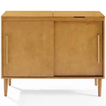Crosley Furniture Everett Wood Media Console Table In Acorn Brown. Fixed Price $389.14.