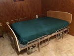 Kci Full Size Hospital Bed Adjustable Motorized (for Local Pick Up Only). Fixed Price $375.00.