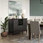 Wyndenhall Freemont Solid Wood 54" Wide Transitional Sideboard Buffet & Wine.... Fixed Price $741.23.