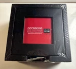 New Glass Photo Coaster Frame Set 3.5" X4 Pcs With Black Holder, Michael's. Fixed Price $21.95.