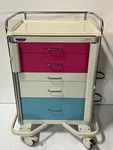 Armstrong Medical Crash Cart W/medication Drawers. Fixed Price $695.00.