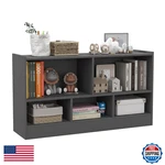 Medimall 5 Cube Kids Toy Storage Organizer 2-TIER Wooden Cabinet Rack. Fixed Price $100.61.